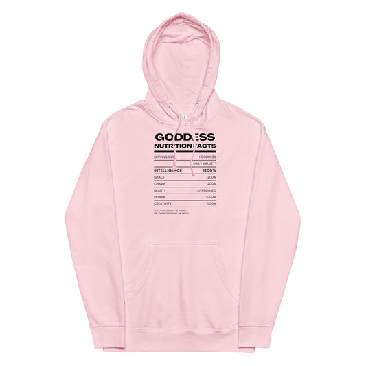 Goddess Nutrition Facts Hoodie